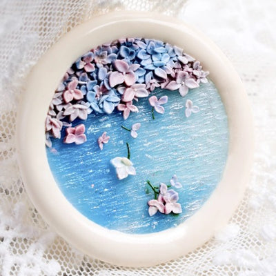 Rippling Hydrangea Wax Seal Stamps (Pre-Order)