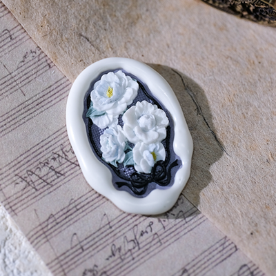 Camellia Elegance Wax Seal Stamp (Pre-Order)