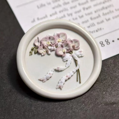 Laceflow Orchid Dream Wax Seal Stamp (Pre-Order)