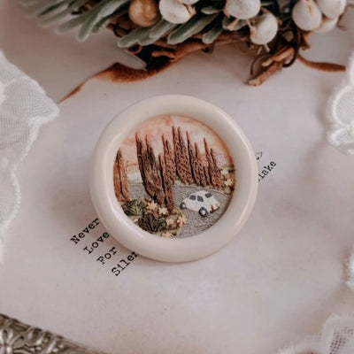 Tuscan Cypress Road Wax Seal Stamp (Pre-order)