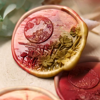 The Lunar Posy Collection Wax Seal Stamp (Pre-Order)