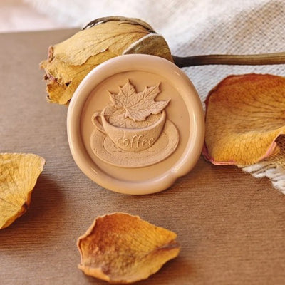 Autumn Coffee Moment Wax Seal Stamp (Pre-Order)