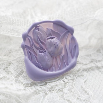 The Unfurling Tulip Wax Seal Stamp (Pre-Order)