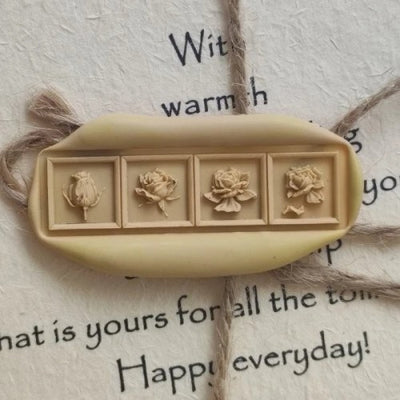 The Rose Unfolds Wax Seal Stamp (Pre-Order)