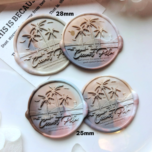 Coconut Palms Wax Seal Stamp (Pre-Order)