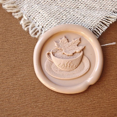 Autumn Coffee Moment Wax Seal Stamp (Pre-Order)