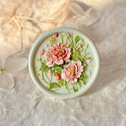 Timeless Peony Wax Seal Stamp (Pre-Order)
