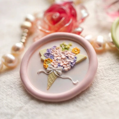 Cone of Petals Wax Seal Stamp (Pre-Order)