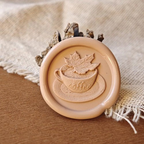 Autumn Coffee Moment Wax Seal Stamp (Pre-Order)