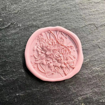 Timeless Peony Wax Seal Stamp (Pre-Order)