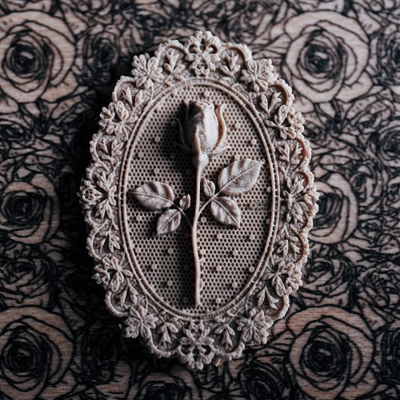 Echoes of the Rose Collection Rubber / Wax Seal Stamp (Pre-Order)