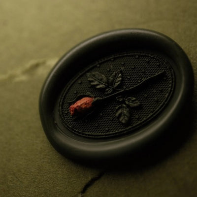 Echoes of the Rose Collection Rubber / Wax Seal Stamp (Pre-Order)