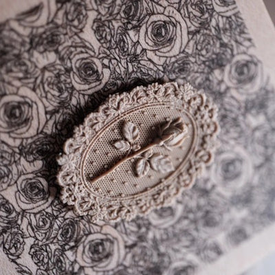 Echoes of the Rose Collection Rubber / Wax Seal Stamp (Pre-Order)