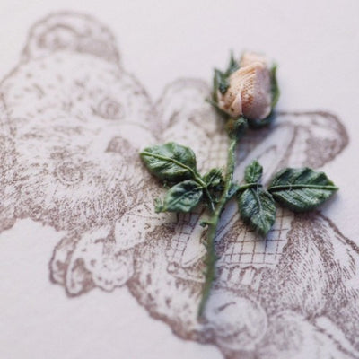 Echoes of the Rose Collection Rubber / Wax Seal Stamp (Pre-Order)