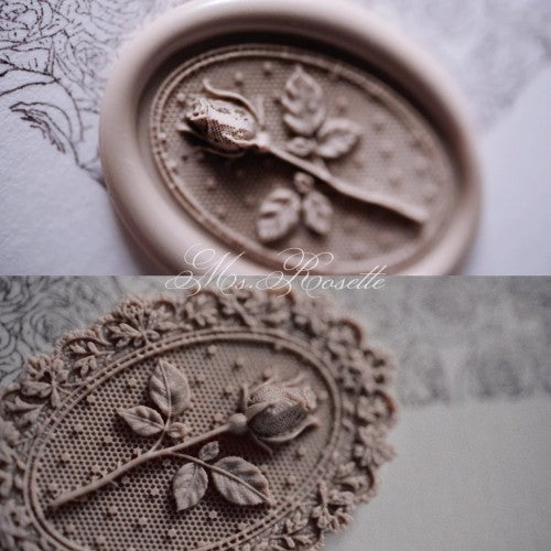 Echoes of the Rose Collection Rubber / Wax Seal Stamp (Pre-Order)