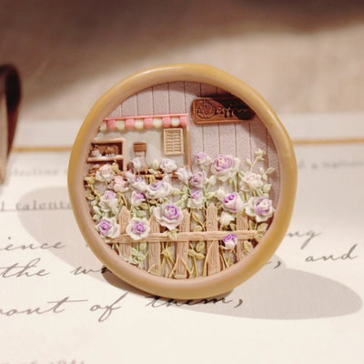 Café Rose Garden Wax Seal Stamp (Pre-0rder)