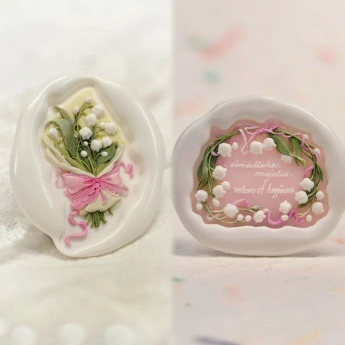 Bellflower Ribbon Romance Collection Wax Seal Stamp (Pre-Order)