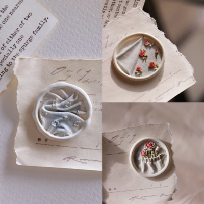 Draped Elegance Collection Wax Seal Stamp (Pre-Order)