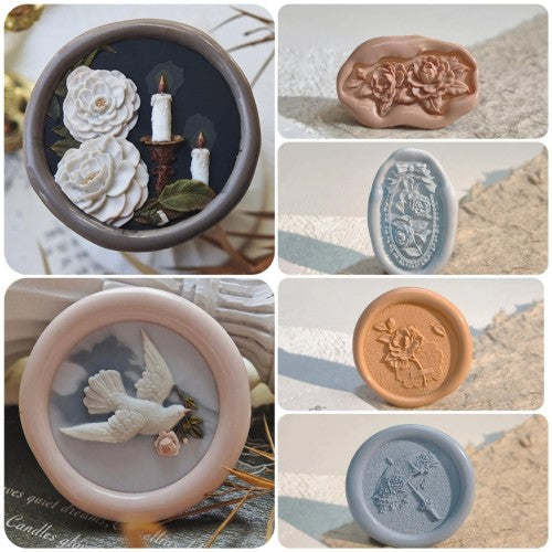 A Camellia Romance Collection Wax Seal Stamp (Pre-Order)