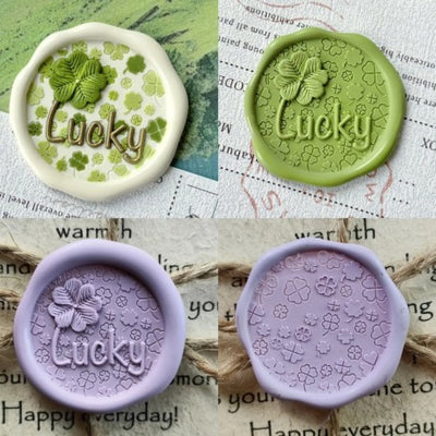 Lucky Clover Series Wax Seal Stamp (Pre-Order)