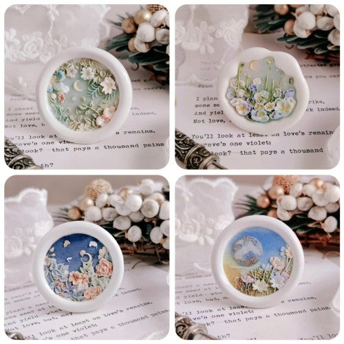 The Lunar Posy Collection Wax Seal Stamp (Pre-Order)