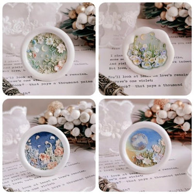 The Lunar Posy Collection Wax Seal Stamp (Pre-Order)