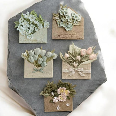 Blooming Envelope Collection Wax Seal Stamp (Pre-Order)