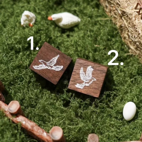 Countryside Collection Wooden Rubber Stamp (Pre-Order)