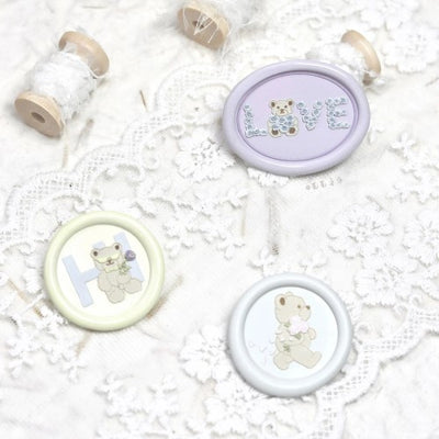 Bear-y Cute Series Wax Seal Stamps (Pre-Order)