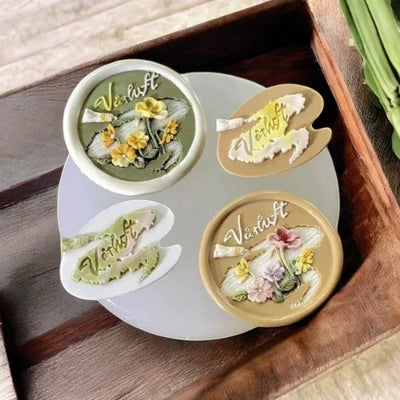 Painted Bloom Series Wax Seal Stamp (Pre-Order)
