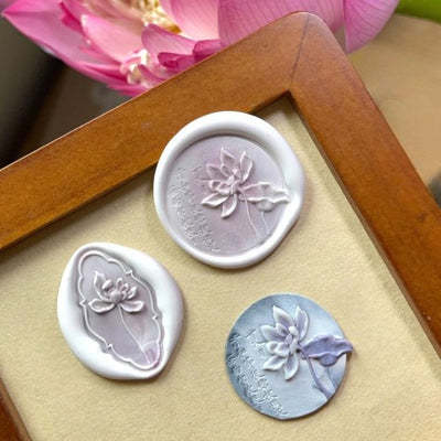 Summer Lotus Series Wax Seal Stamp (Pre-Order)