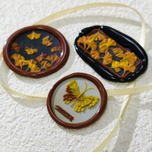 The "Gilded Metamorphosis" Series Wax Seal Stamp (Pre-Order)