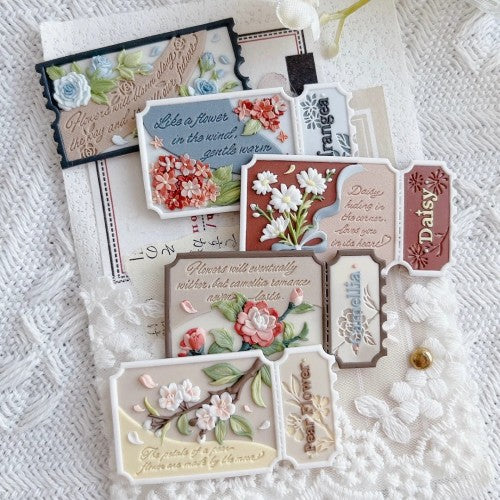 Floral Ticket Series Wax Seal Stamp (Pre-Order)