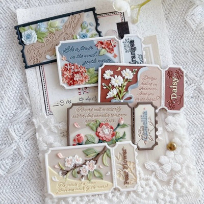 Floral Ticket Series Wax Seal Stamp (Pre-Order)