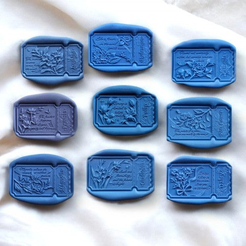 Floral Ticket Series Wax Seal Stamp (Pre-Order)