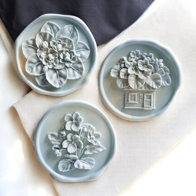 Saintpaulia Collection Wax Seal Stamp (Pre-order)