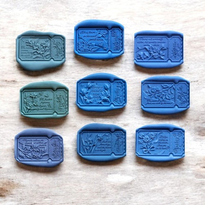 Floral Ticket Series Wax Seal Stamp (Pre-Order)