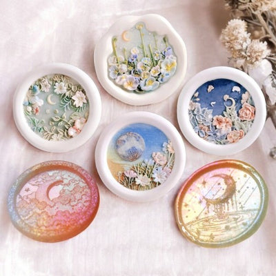 The Lunar Posy Collection Wax Seal Stamp (Pre-Order)