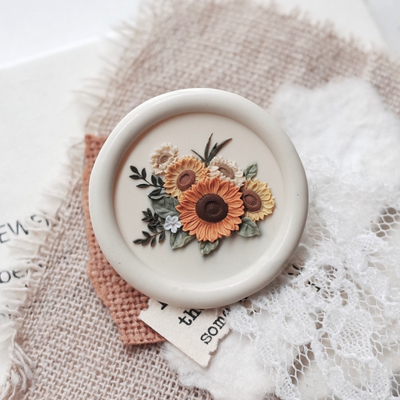 Meadow in Bloom Collection Wax Seal Stamp (Pre-order)