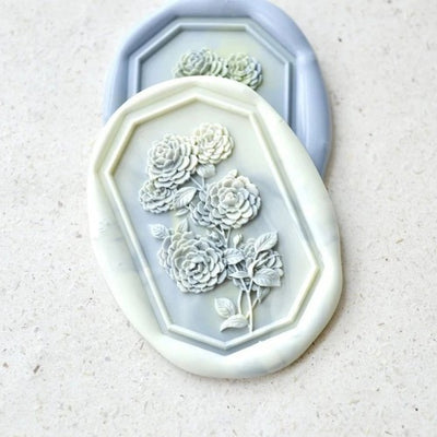 Blooming Camellia Wax Seal Stamp (Pre-Order)