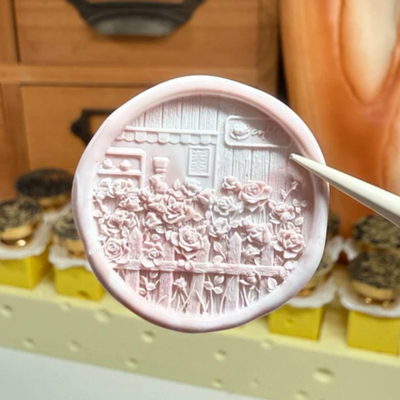 Café Rose Garden Wax Seal Stamp (Pre-0rder)