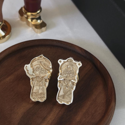 Chinese Zombies Wax Seal Stamp