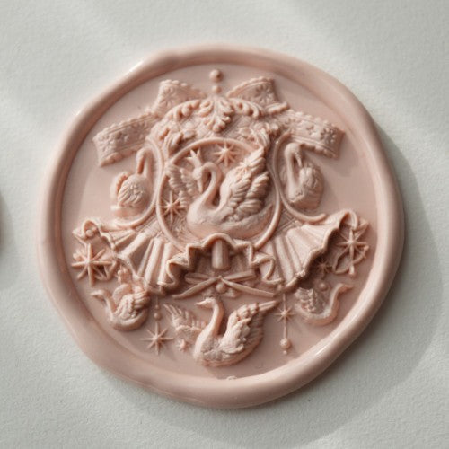 The Royal Swan Drapery Wax Seal Stamp (Pre-Order)