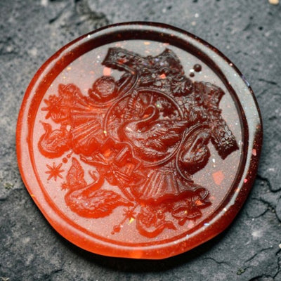 The Royal Swan Drapery Wax Seal Stamp (Pre-Order)