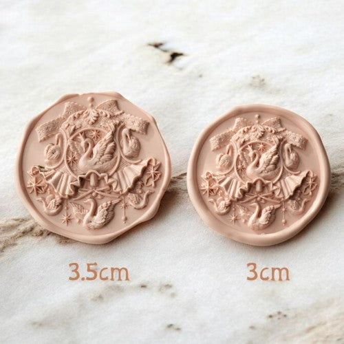 The Royal Swan Drapery Wax Seal Stamp (Pre-Order)