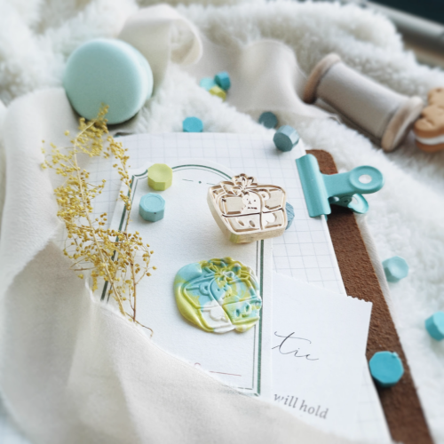 Present Bear Wax Seal Stamp