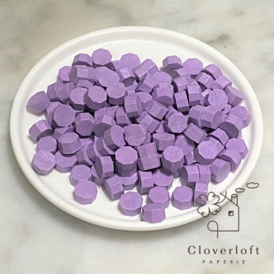 Antique Purple Wax Seal Beads