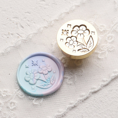 Flower Wax Seal Stamp