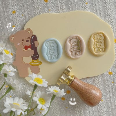 Bear Wax Seal Stamp