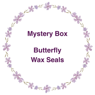 Mystery Box Pre-made Wax Seals - Butterfly Series